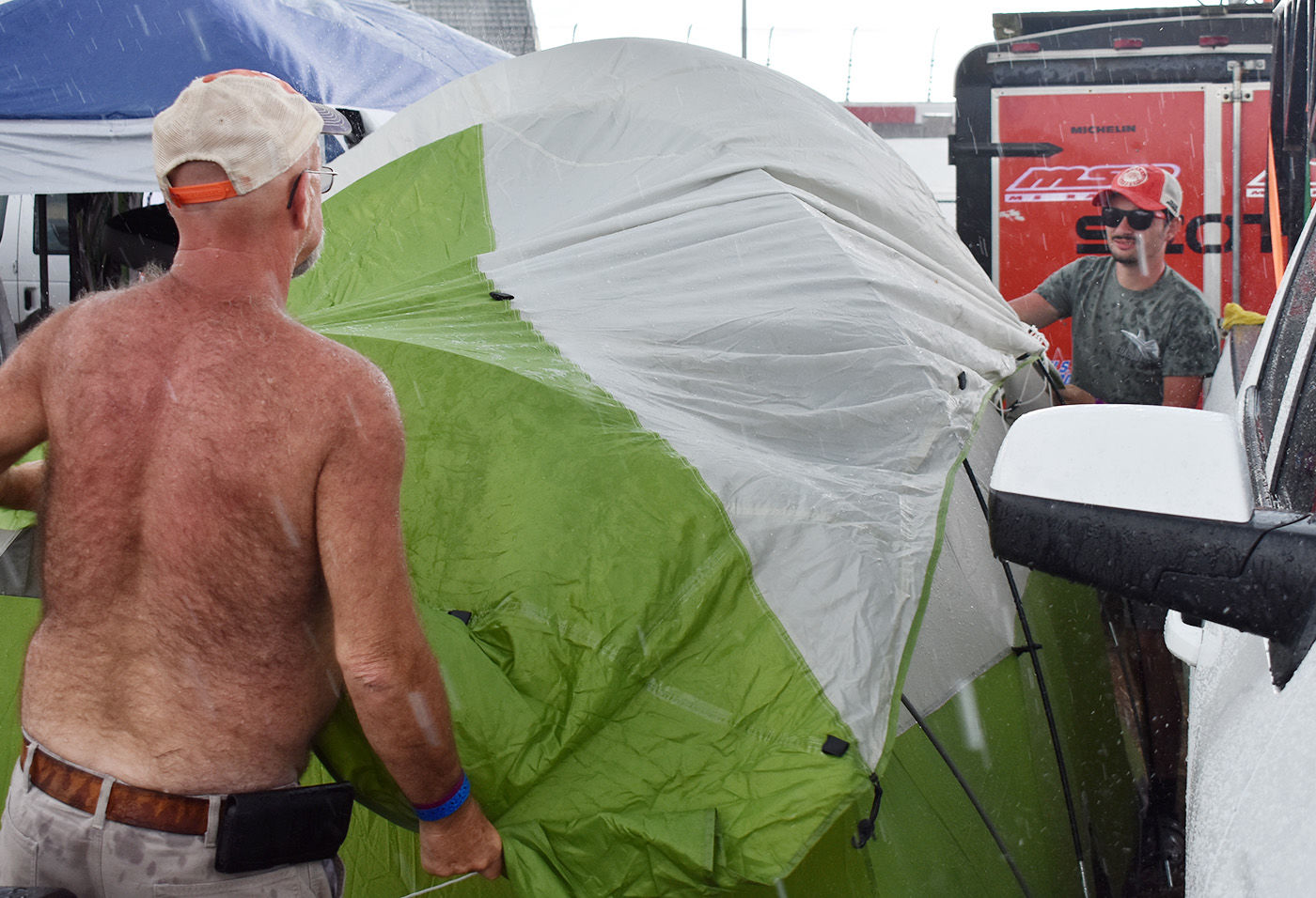 Darlington Infield Sunday